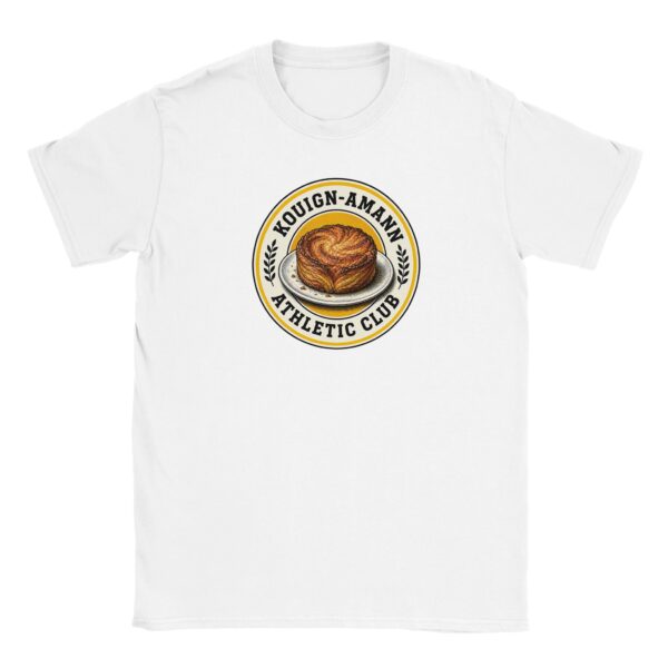 t-shirt Kouign-Amann Athletic Club blanc