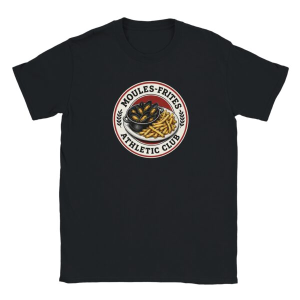 t-shirt Moules-Frites Athletic Club noir