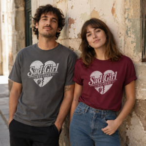 Sad Girl records - T-shirt