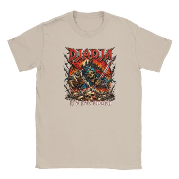 t-shirt Djadja Aya Nakamura Metal sable