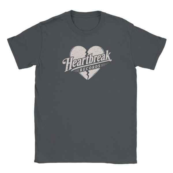 Tee-shirt Heartbreak Records gris