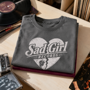 Sad Girl records - T-shirt