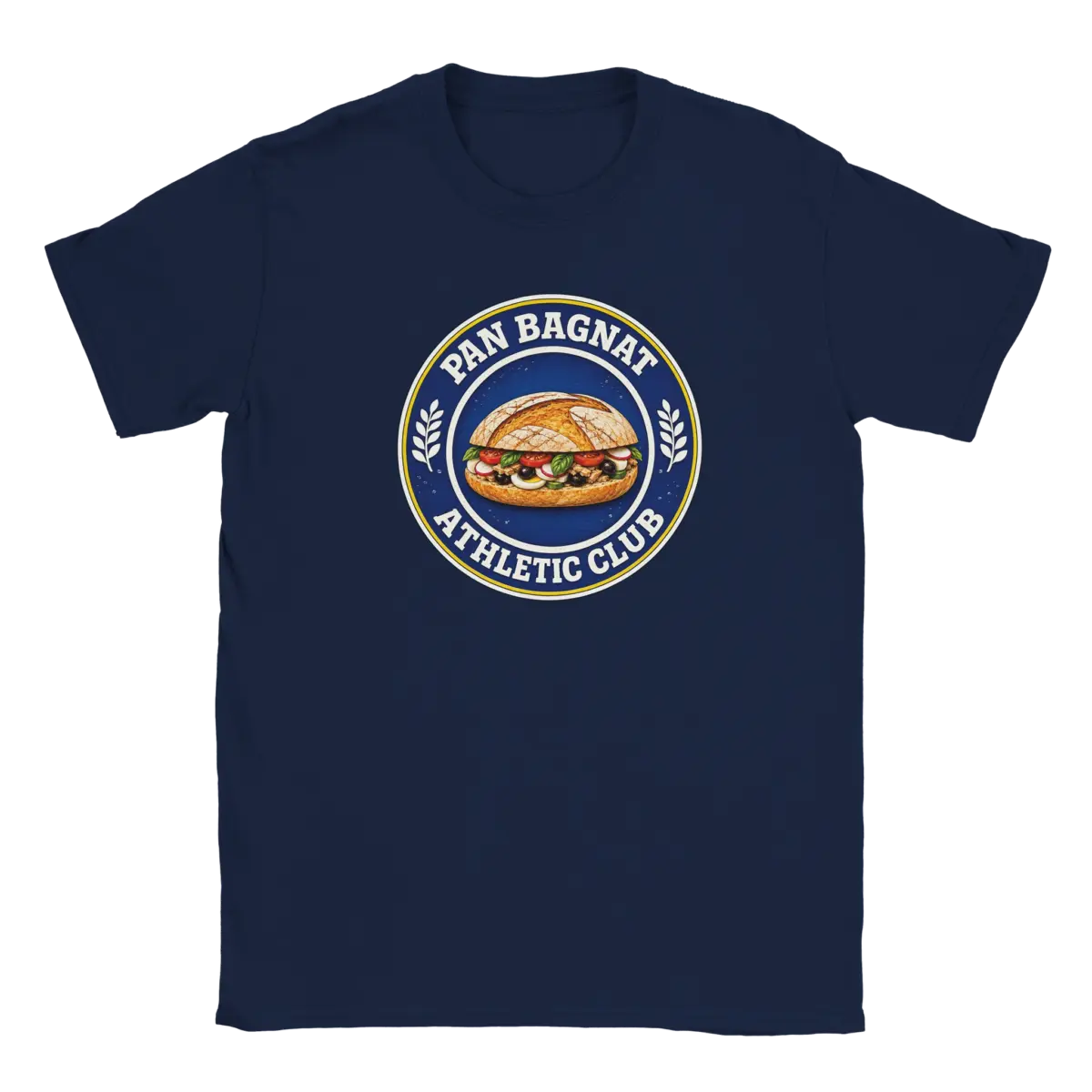 T-shirt Pan bagnat Athletic Club bleu marine