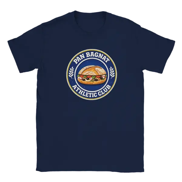 T-shirt Pan bagnat Athletic Club bleu marine