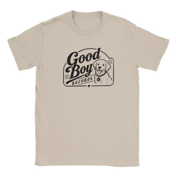 T-shirt Good Boy Records sable