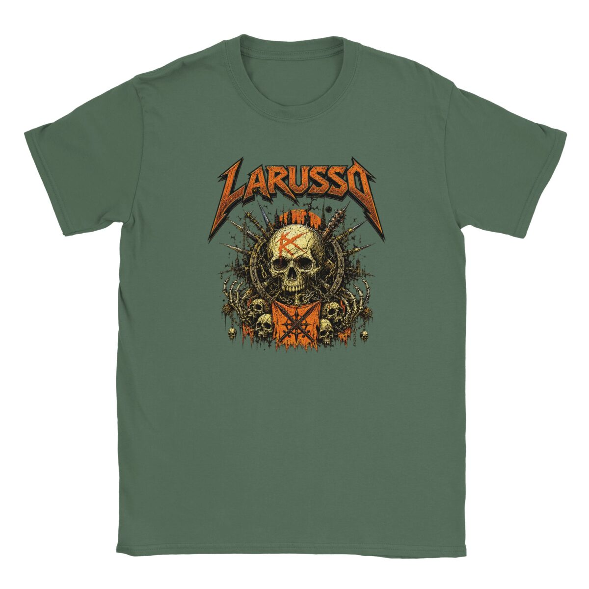 t-shirt Larusso Metal vert