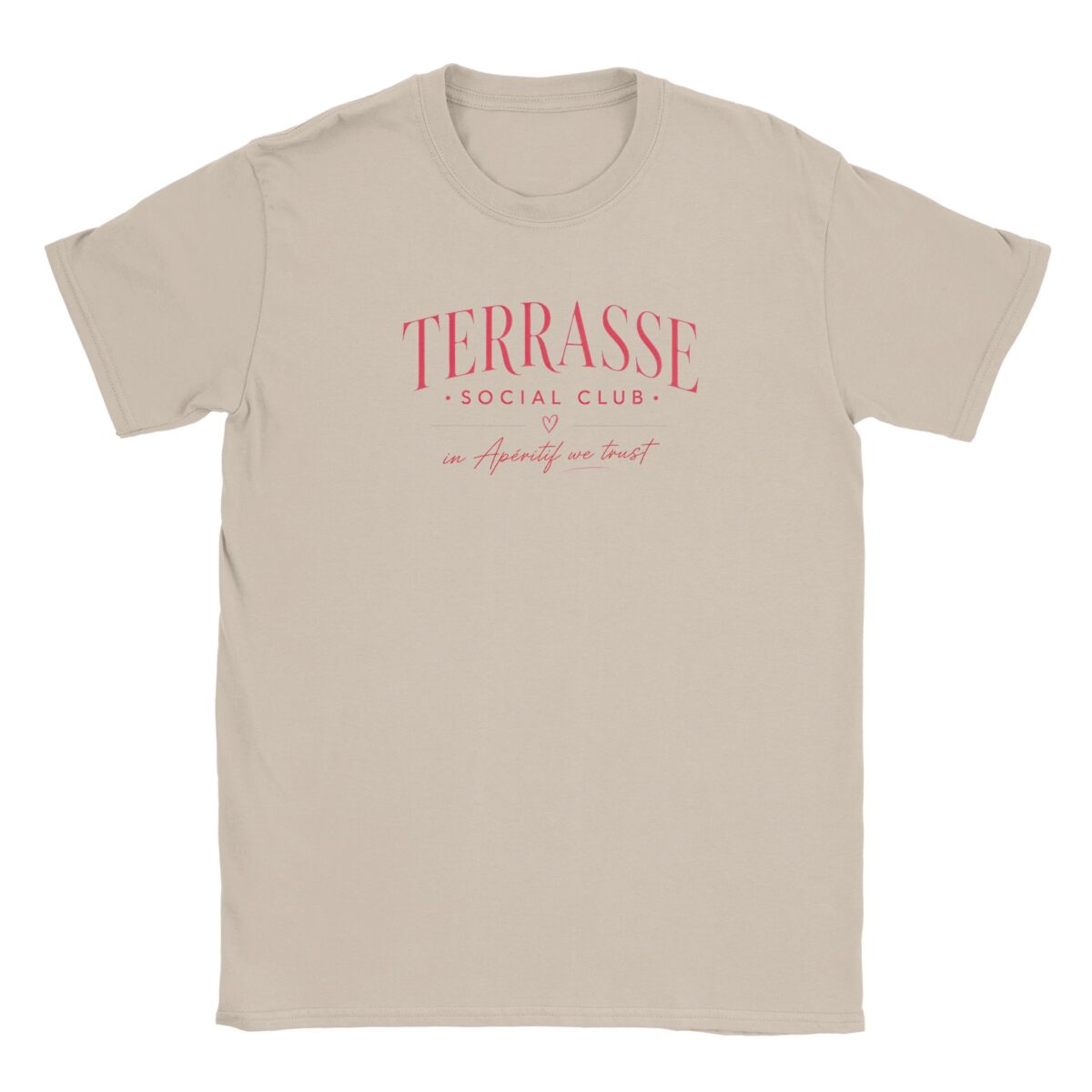 tshirt Terrasse Social Club sable