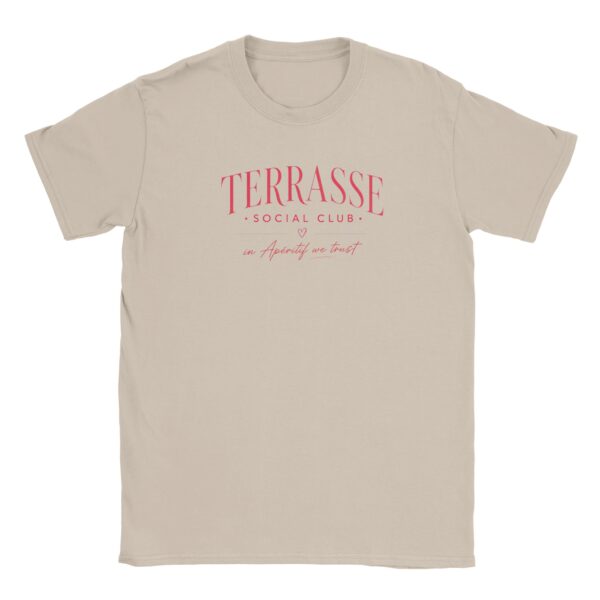tshirt Terrasse Social Club sable