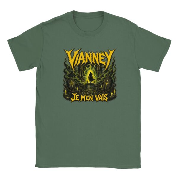 T-shirt Vianney Metal vert