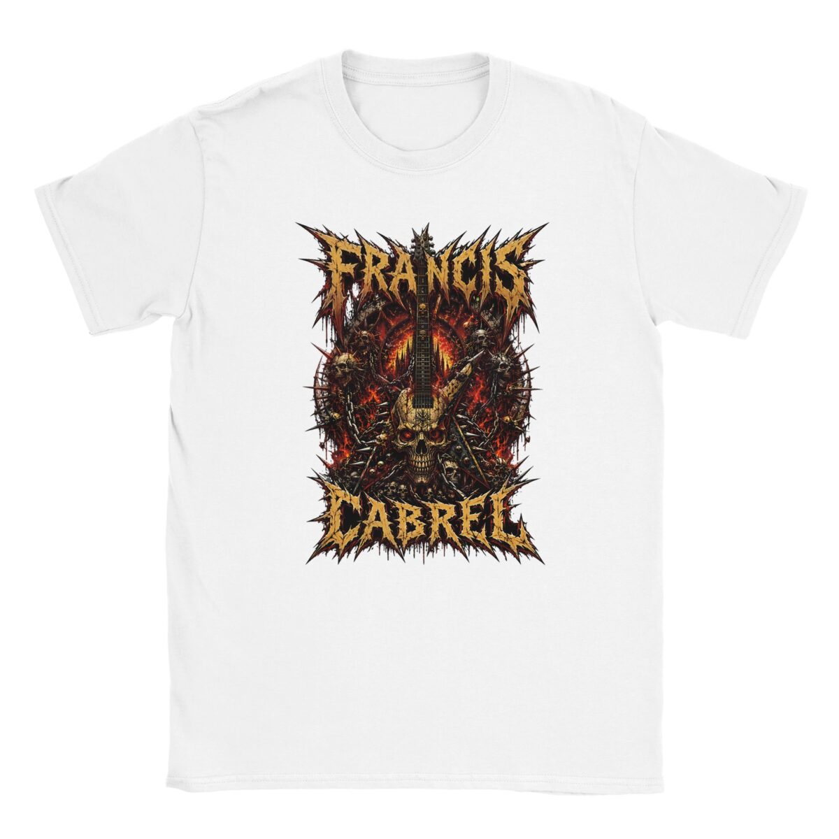 T-shirt metal second degré