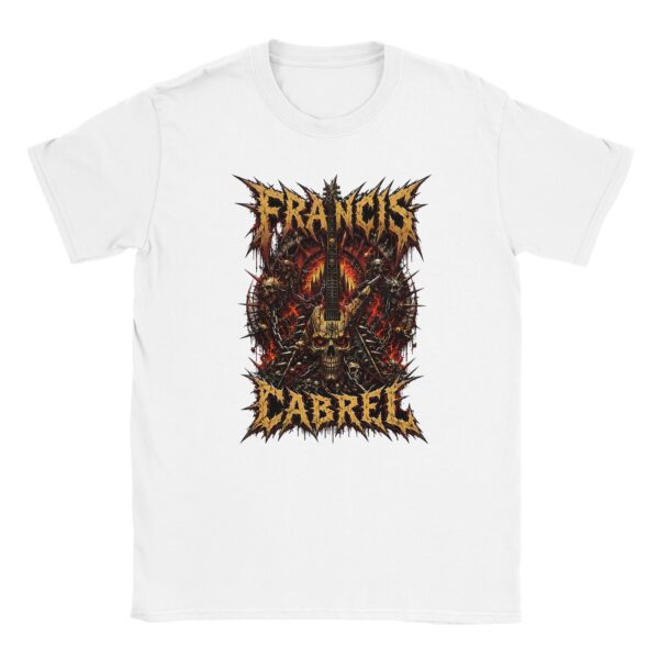T-shirt metal second degré