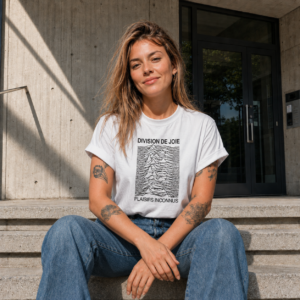 Division de Joie – T-shirt (plusieurs langues)