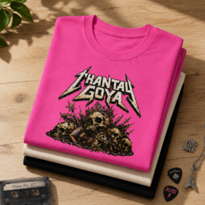 T-shirts Chantal Goya Metal , design metal parodique