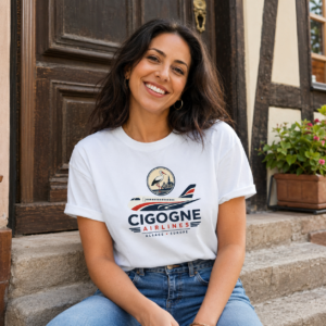 Cigogne Airlines - Tshirt