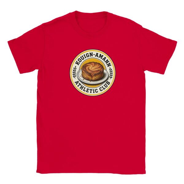 t-shirt Kouign-Amann Athletic Club rouge