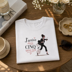 J'arrive dans 5 minutes - Tshirt