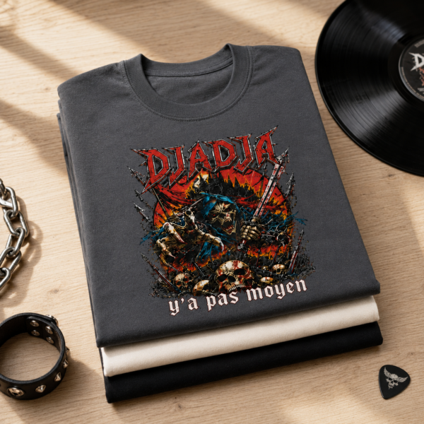 T-shirts Aya Nakamura Metal , design heavy metal d'humour