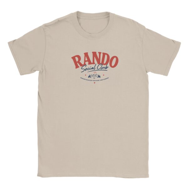 T-shirts Rando Athletic Club sable