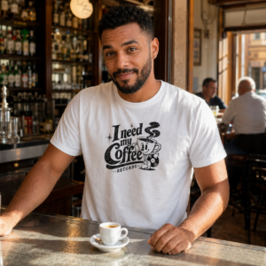I Need My Coffee Records - T-shirt