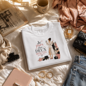 Je pars dans 2 minutes - Tshirt