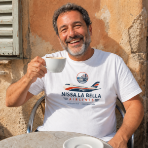 Nissa la Bella Airlines - Tshirt