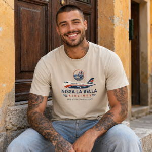 Nissa la Bella Airlines - Tshirt