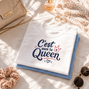 C'est moi la Queen - Tshirt