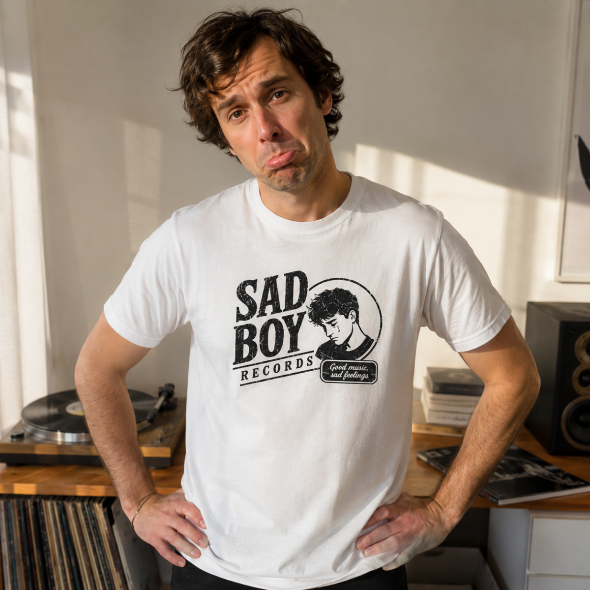 Sad Boy records - T-shirt