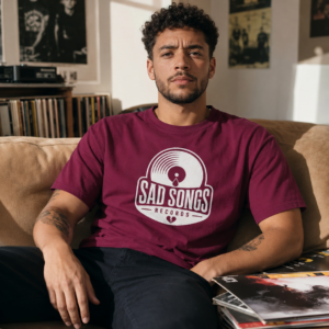 Sad Songs records - T-shirt