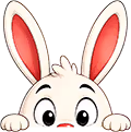 Super Lapin jette un coup d'œil