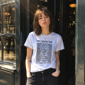 Joy Division TikTok - Hey, I Know This | T-shirt