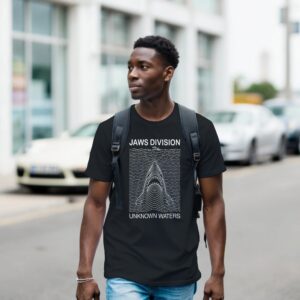 Jaws Division - Unknown Waters | T-shirt requin post-punk