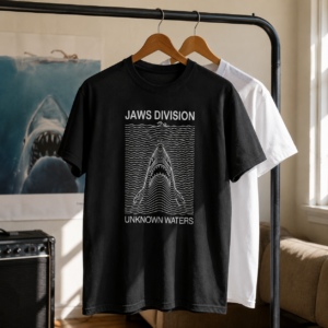 Jaws Division - Unknown Waters | T-shirt requin post-punk