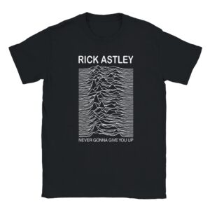 Rick Astley Joy Division | T-Shirt parodie