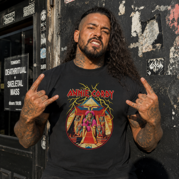 Annie Cordy - T-shirt Metal