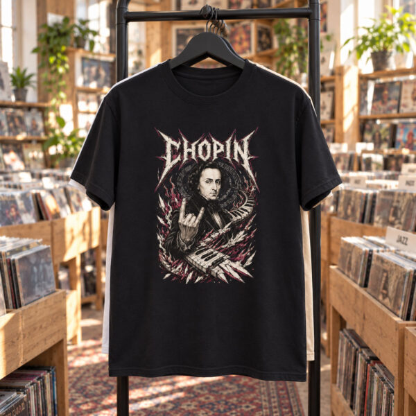Frédéric Chopin version Metal | T-shirt
