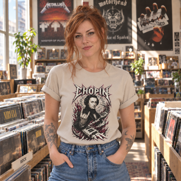Frédéric Chopin version Metal | T-shirt