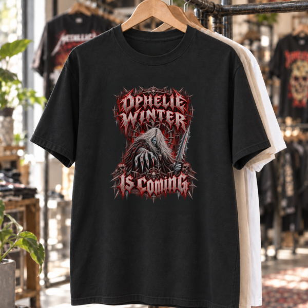 Ophélie Winter is Coming – T-shirt Metal