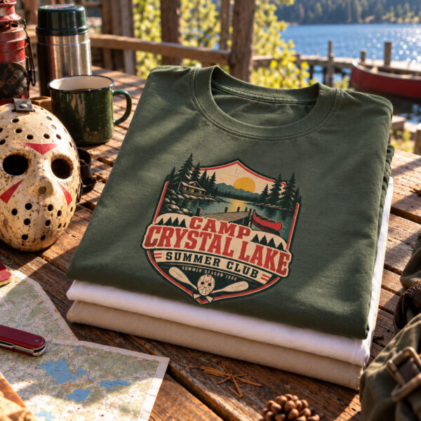 Camp Crystal Lake Summer Club | T-shirt Vendredi 13