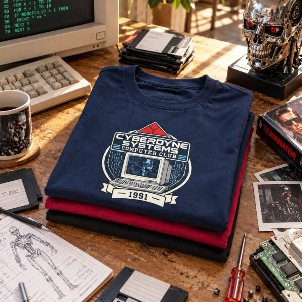 Cyberdyne Systems Computer Club 1991 | T-shirt Terminator 2 : Le Jugement dernier