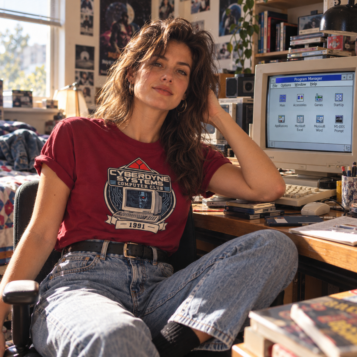 T-shirt Cyberdyne Systems inspiré de Terminator 2 Le Jugement dernier